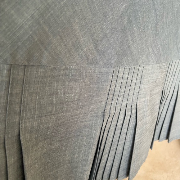 Banana Republic pale blue cotton skirt ,gently used . - Picture 5 of 5